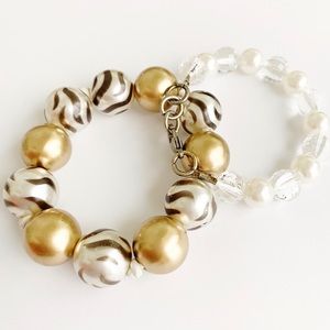 Gymboree Kids Zebra Bracelet Set